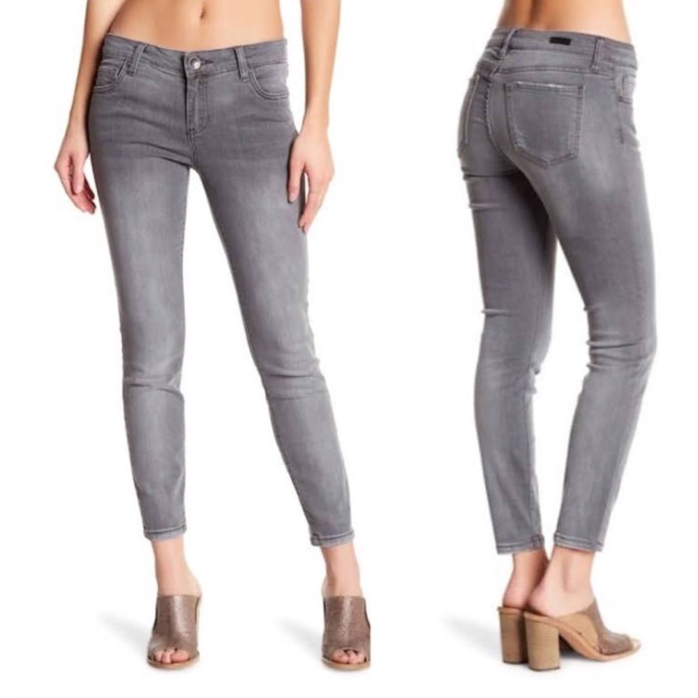 Kut from the Kloth gray skinny jeans jeggings